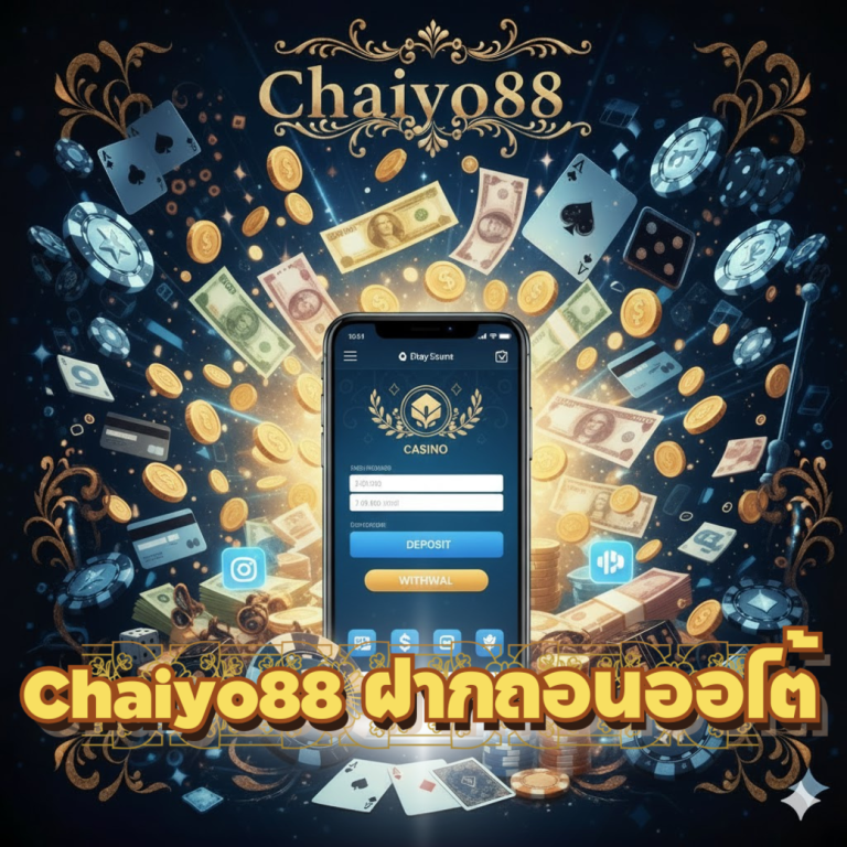 Chaiyo88 ฝากถอนออโต้